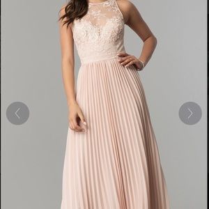 Embroidered Prom Dress